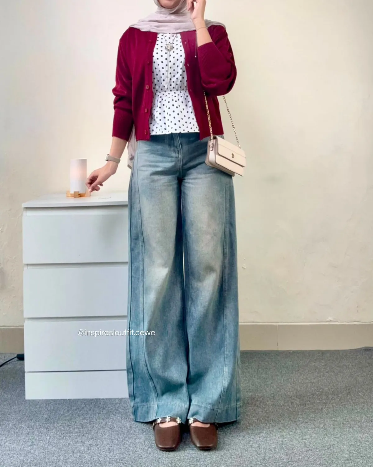 Inspirasi outfit pakai cardingan