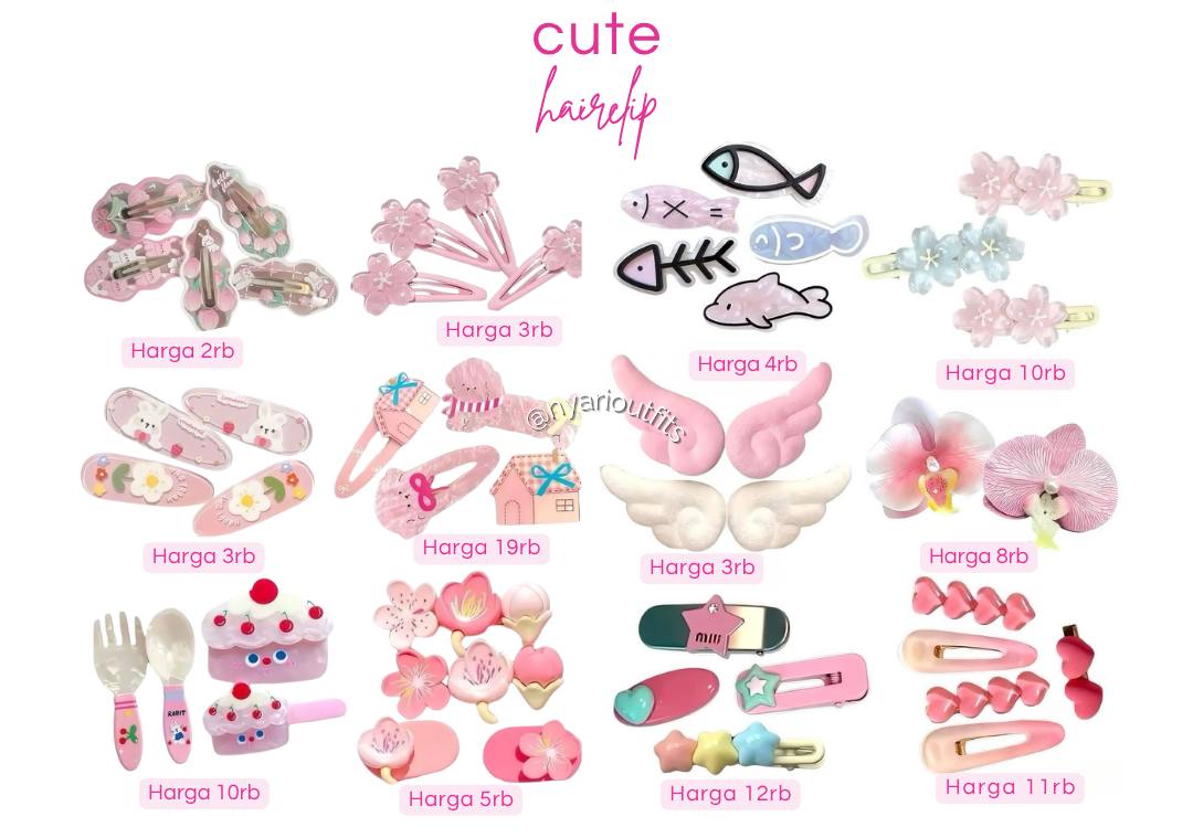 aksesoris - jepit rambut