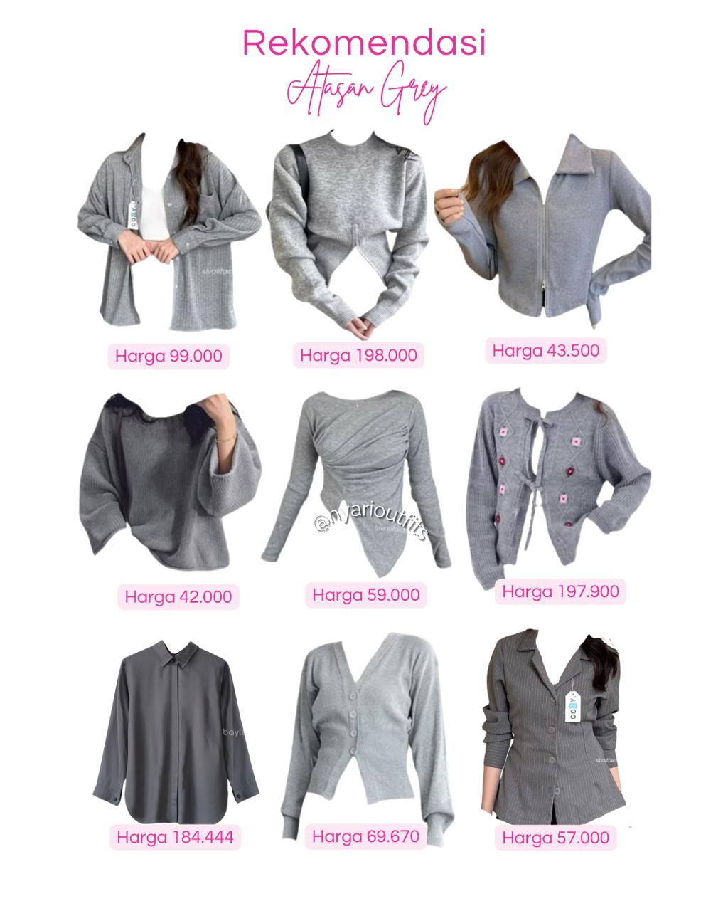 atasan - atasan abu abu