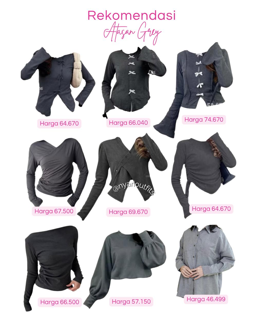 atasan - atasan abu abu