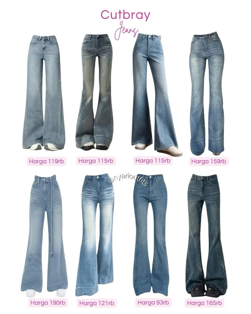 celana - celana jeans cutbray
