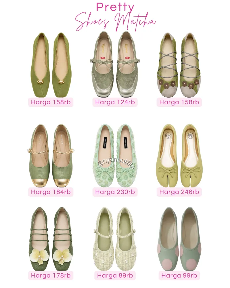 flatshoes - flatshoes matcha
