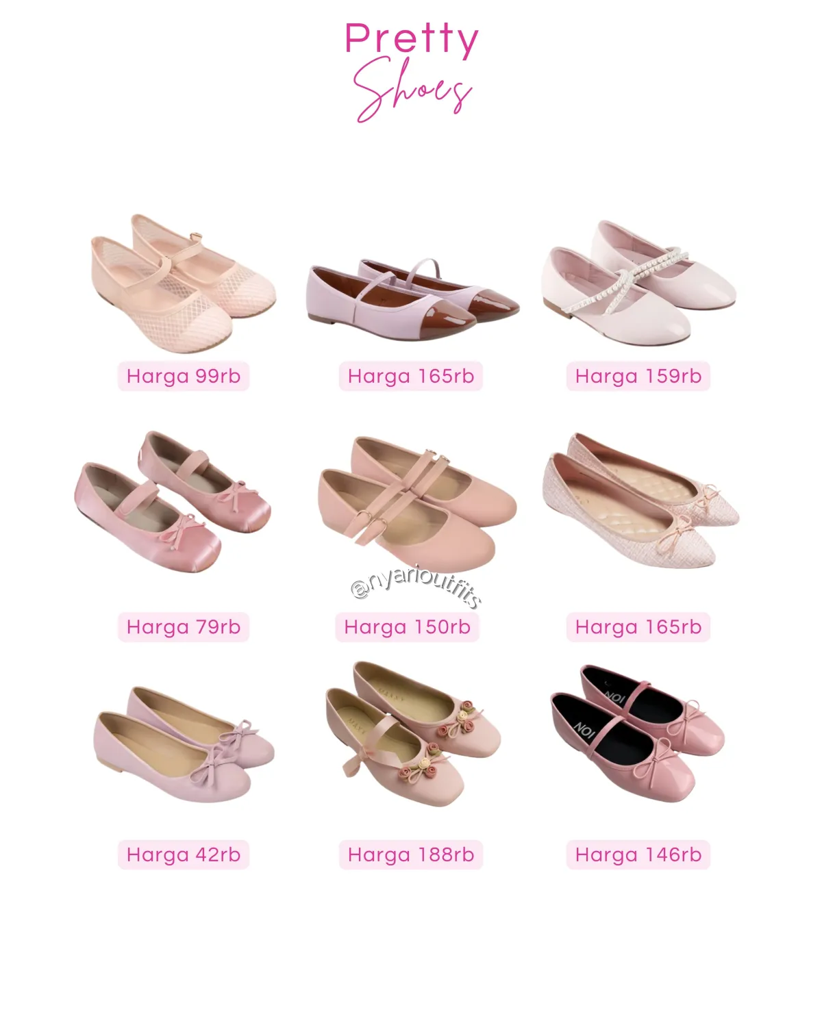 flatshoes - flatshoes pink