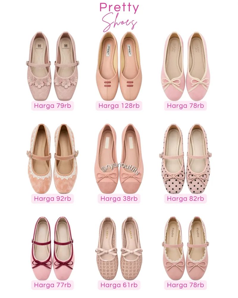 flatshoes - flatshoes pink