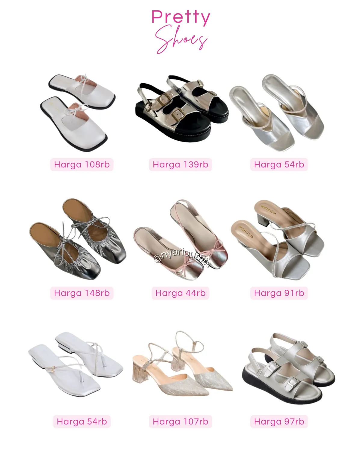 flatshoes - flatshoes silver