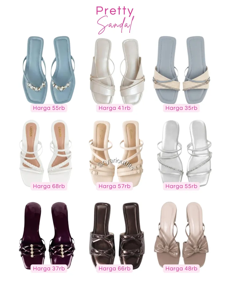 flatshoes - sandal cantik