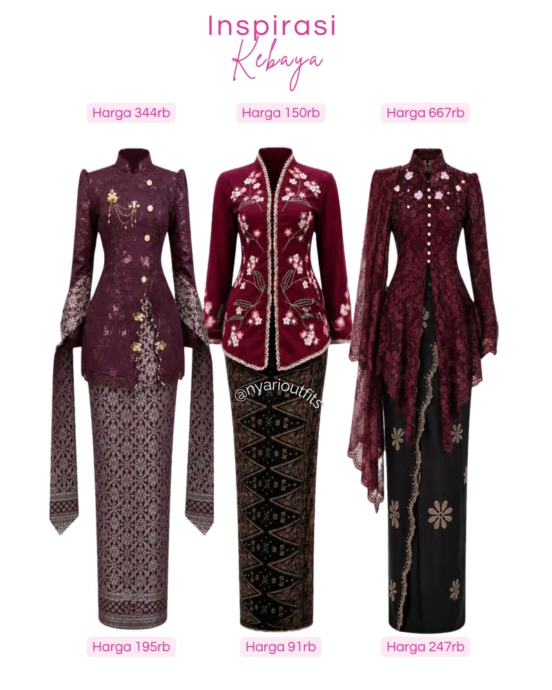 inspirasi outfit kebaya
