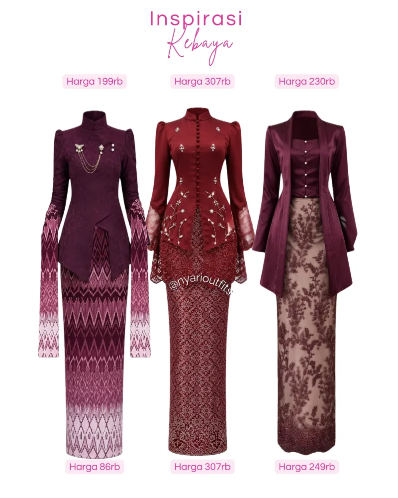 inspirasi outfit kebaya