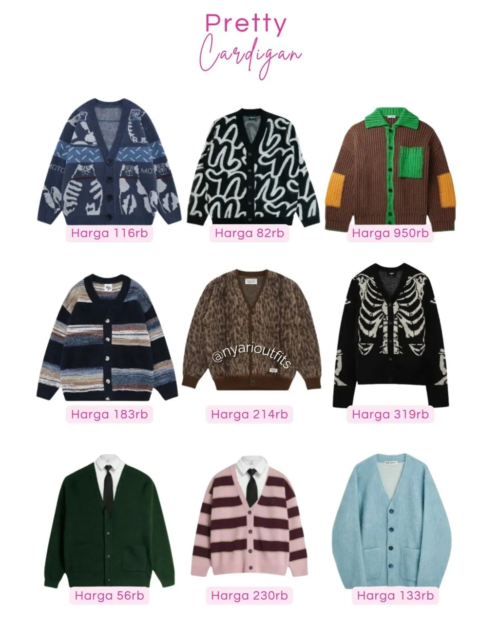 outer - atasan cardigan