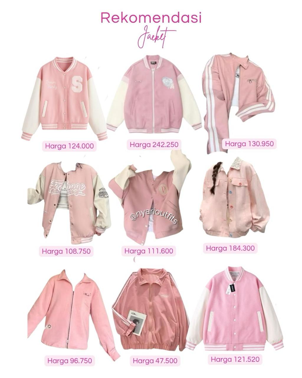 outer - jacket pink