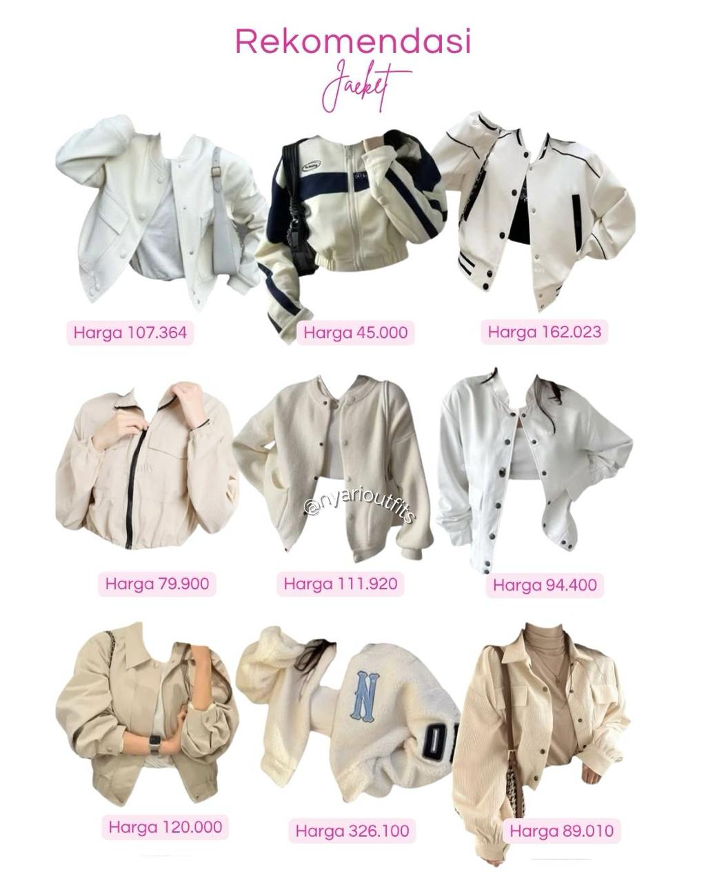 outer - jacket putih