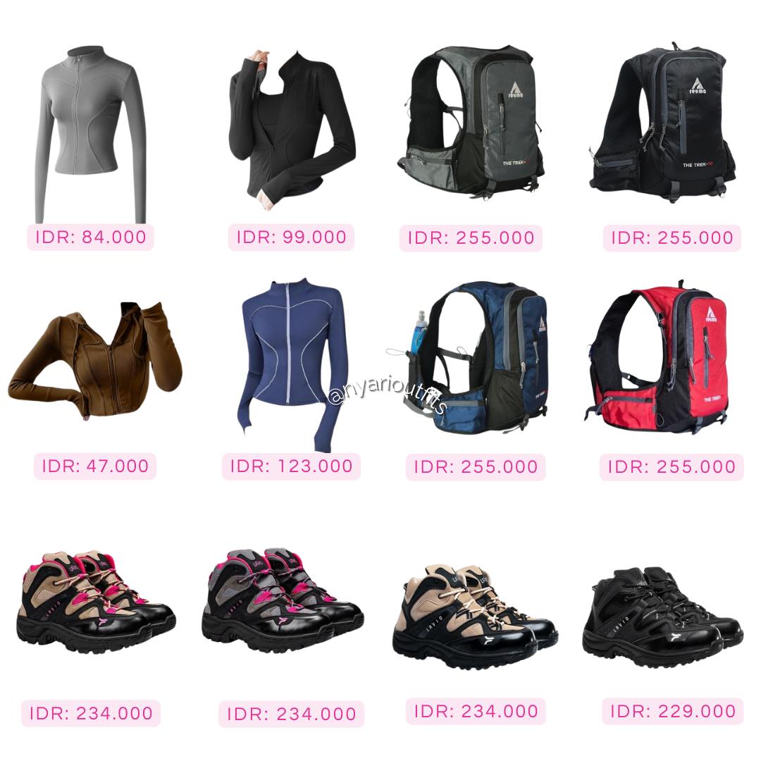 outfit muncak/hiking