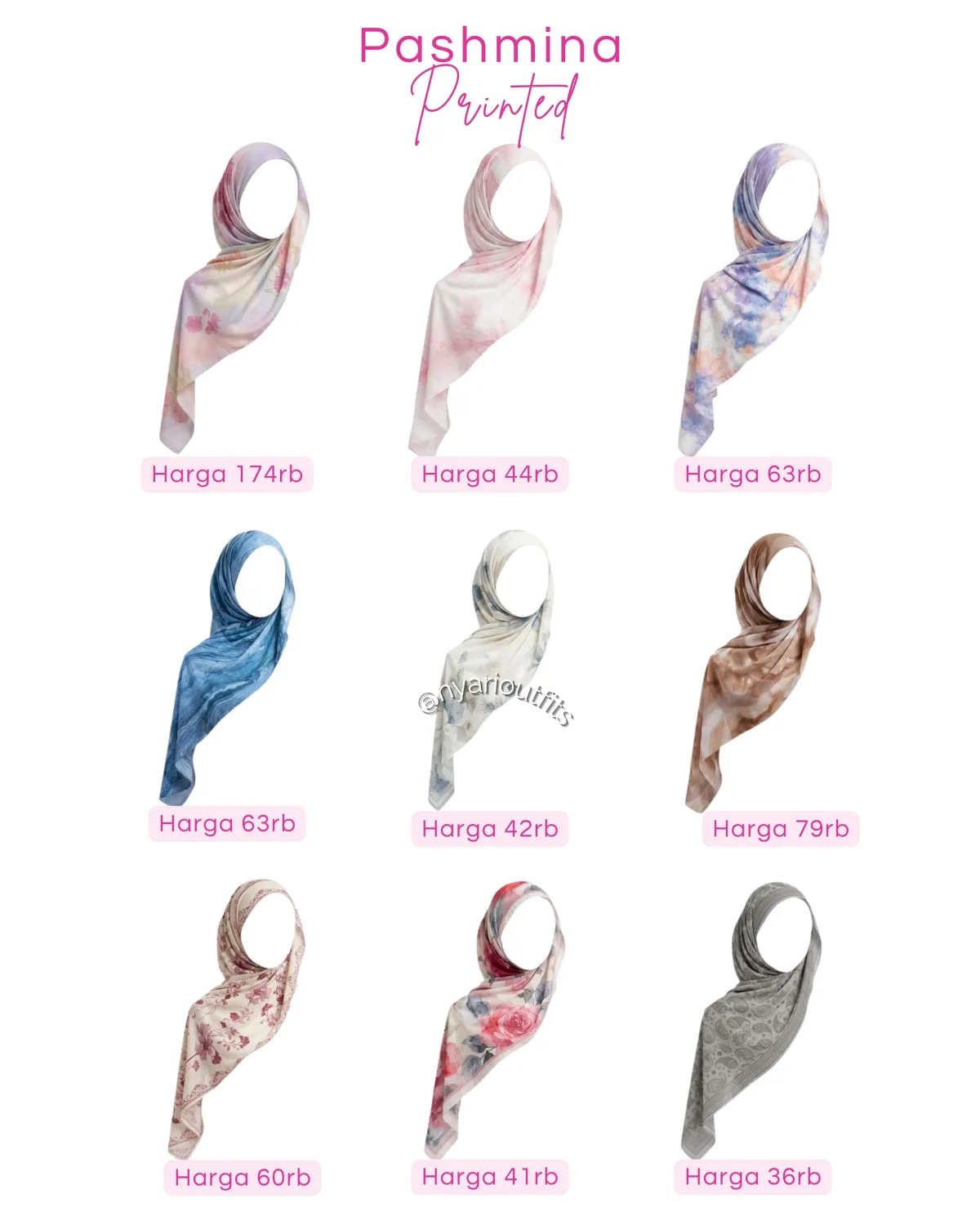 pashmina printed