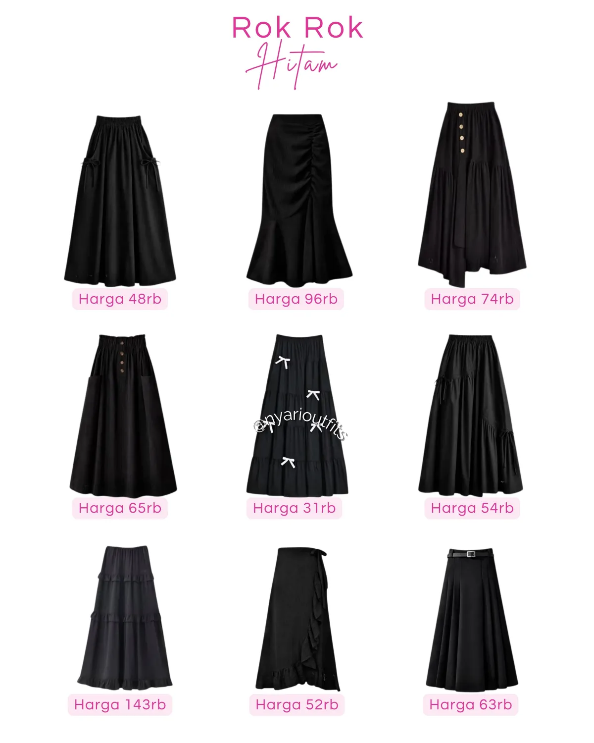 rok - rok hitam