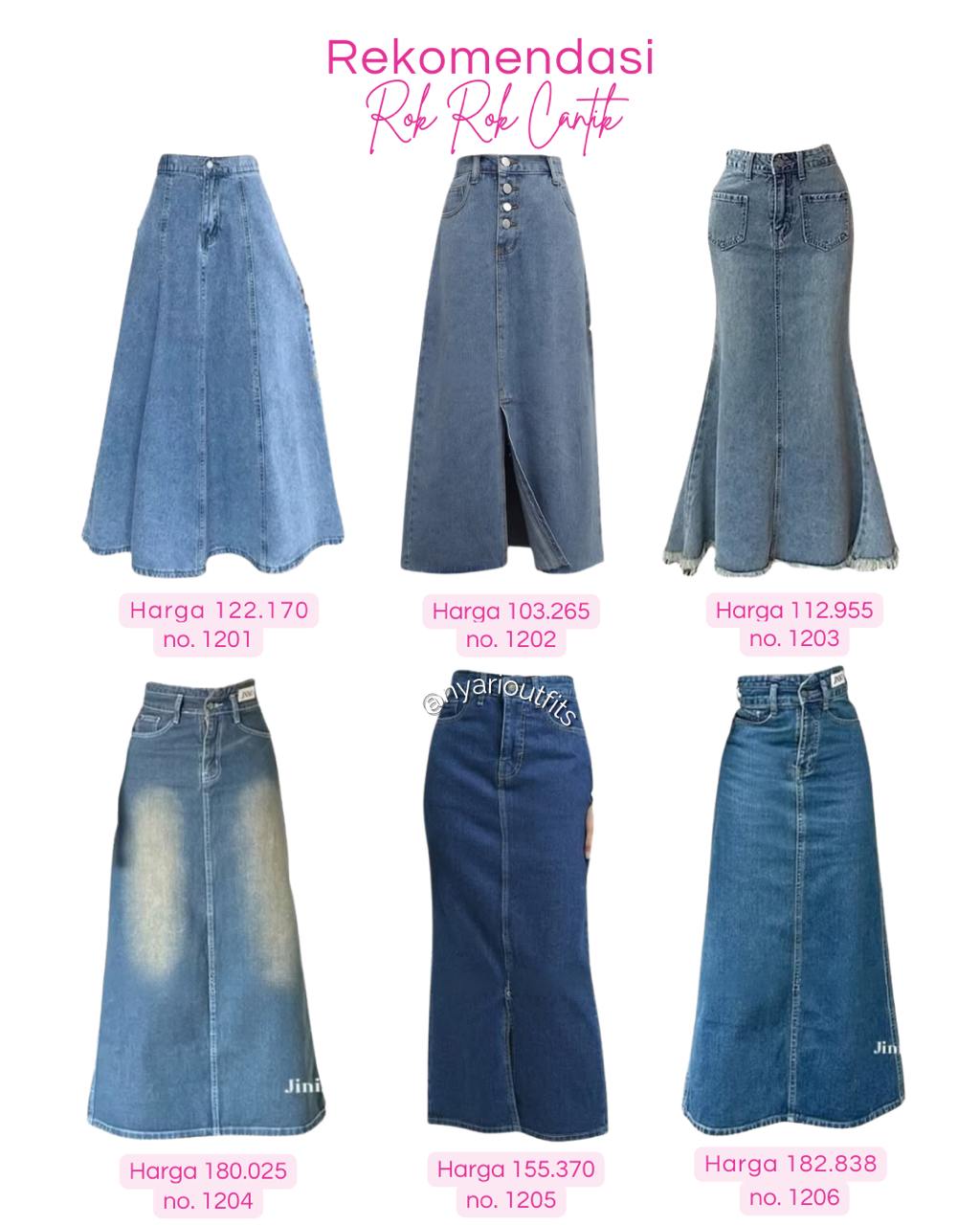 rok - rok jeans