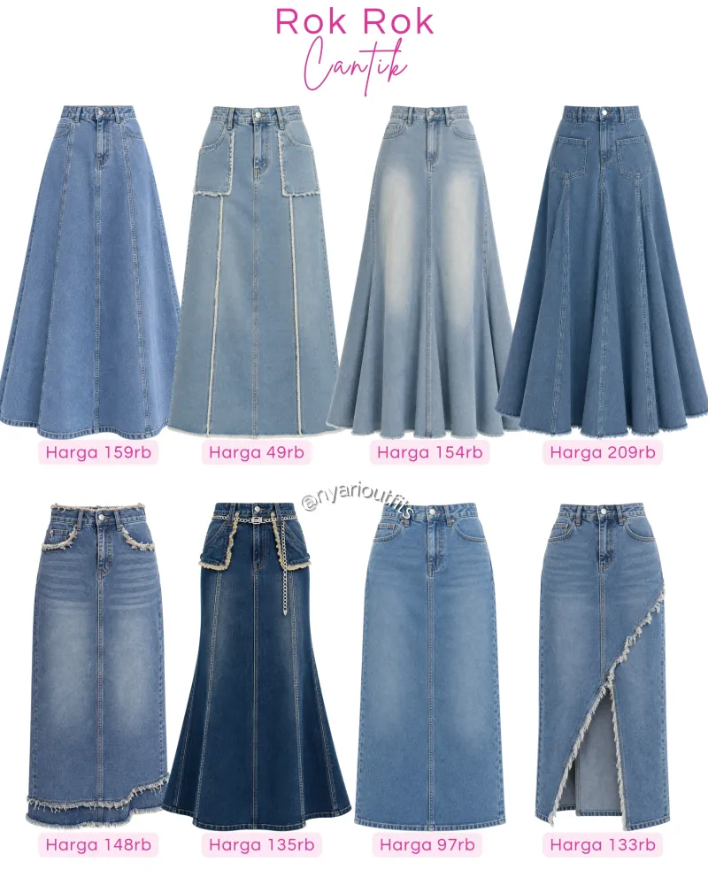 rok - rok jeans