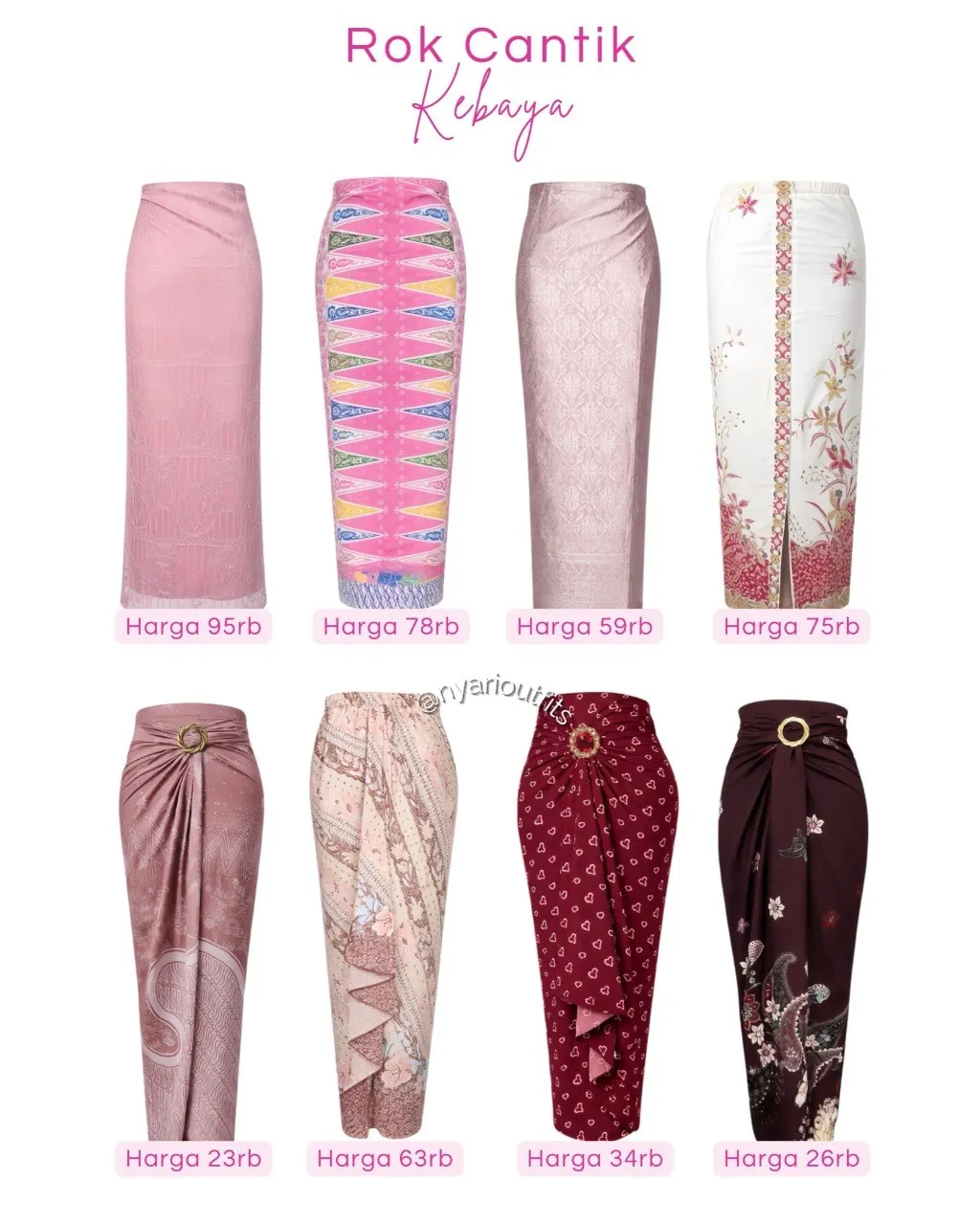 rok - rok kebaya