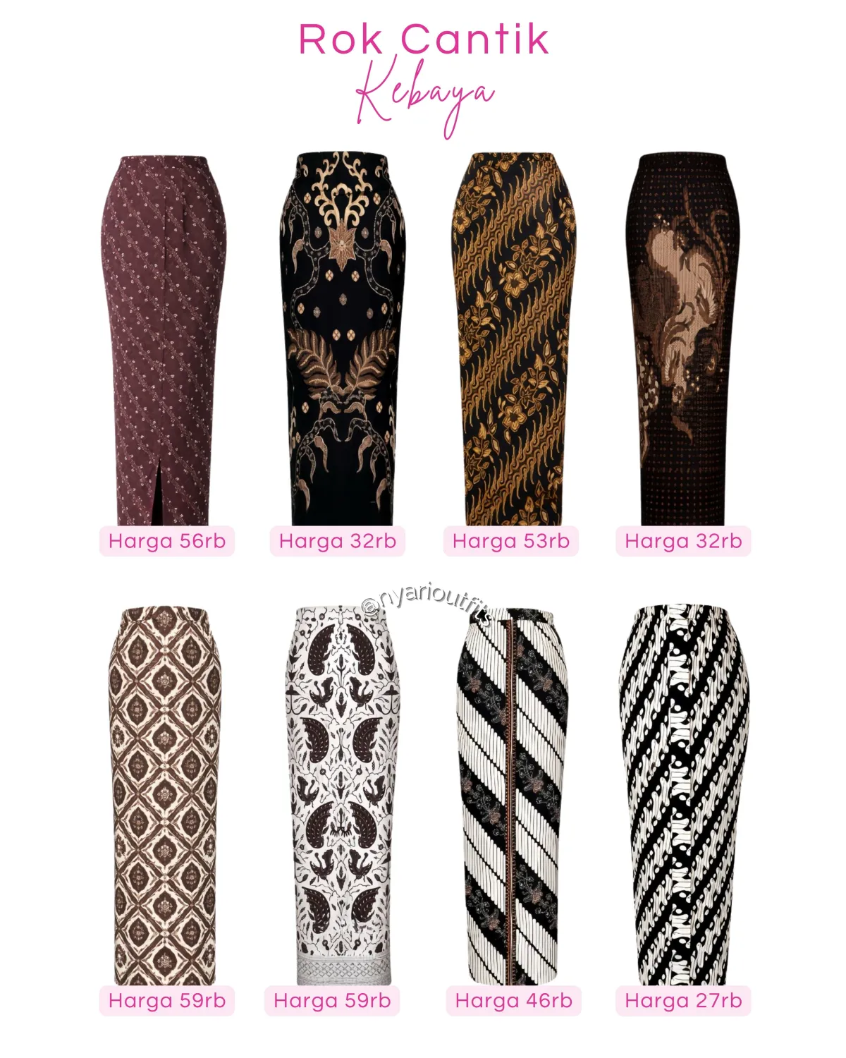 rok - rok kebaya
