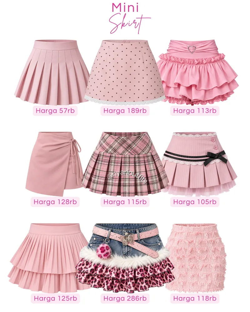 rok - rok mini pink