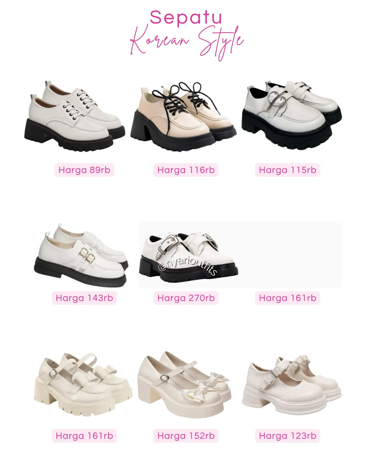 sepatu - sepatu korean style
