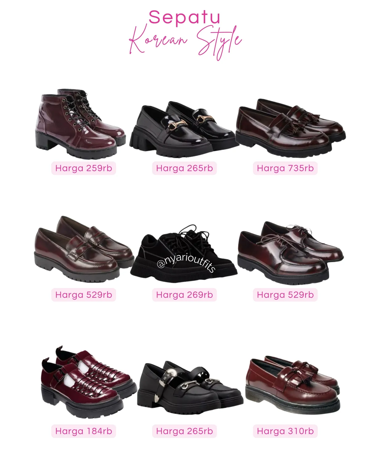 sepatu - sepatu korean style