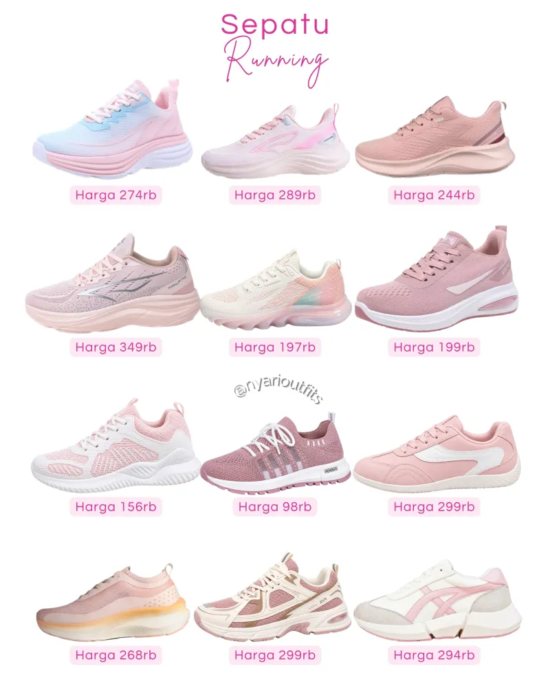 sepatu - sepatu running