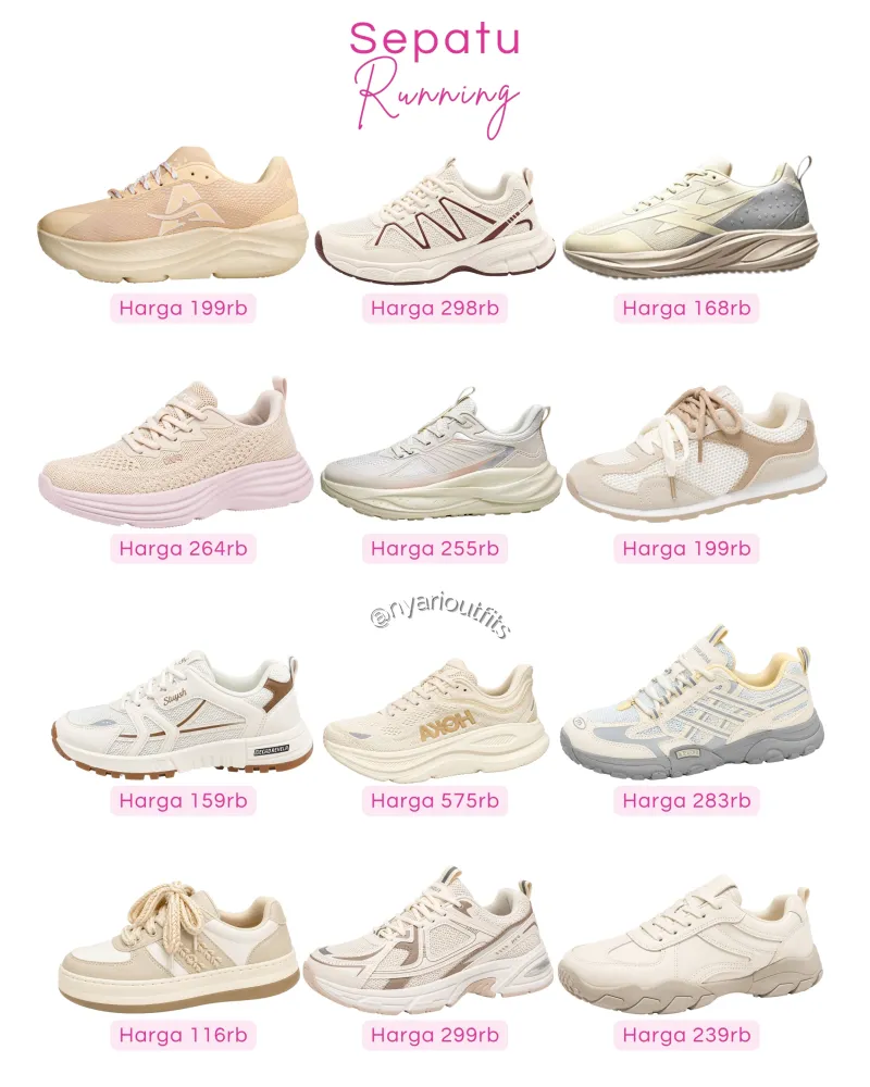 sepatu - sepatu running 