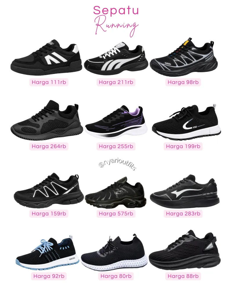 sepatu - sepatu running