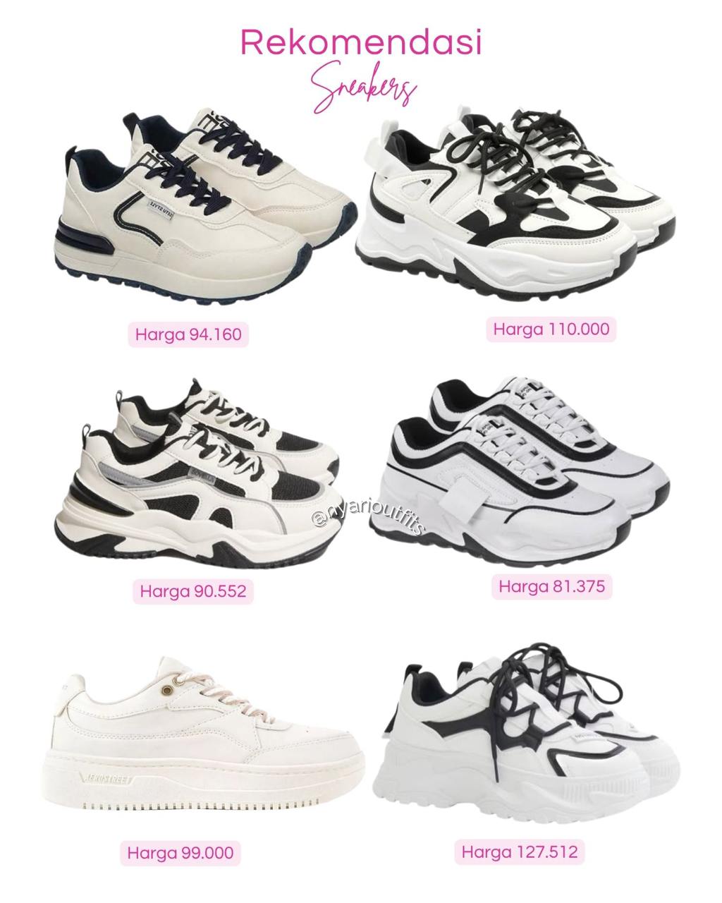 sepatu - sepatu sneakers