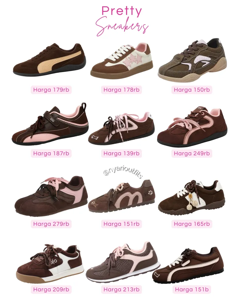 sneakers - sneakers coklat