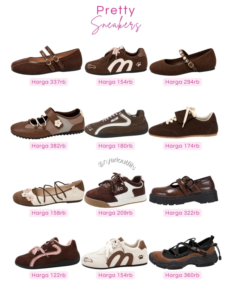 sneakers - sneakers coklat