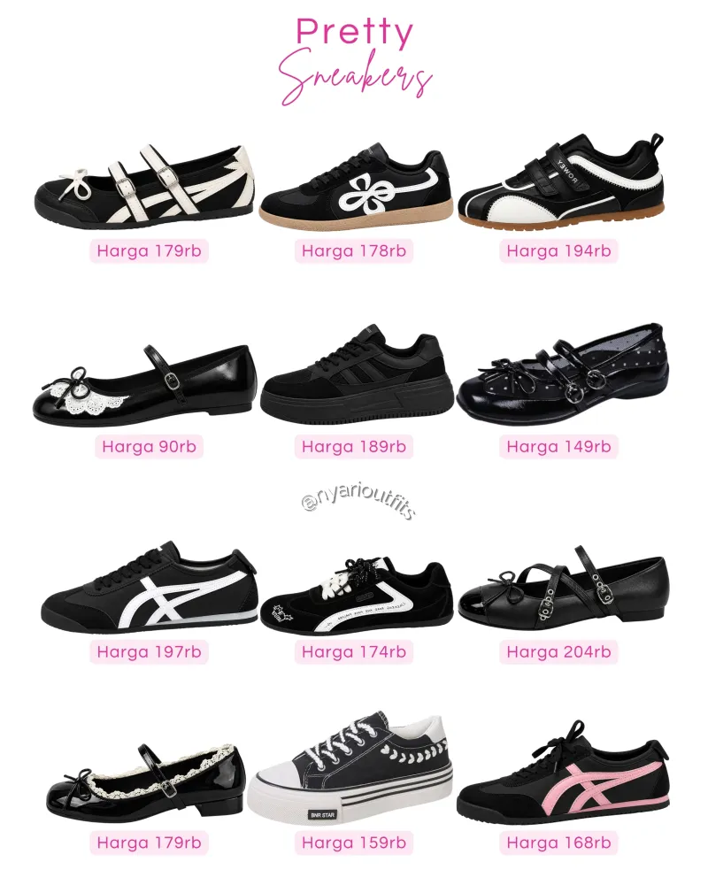 sneakers - sneakers hitam