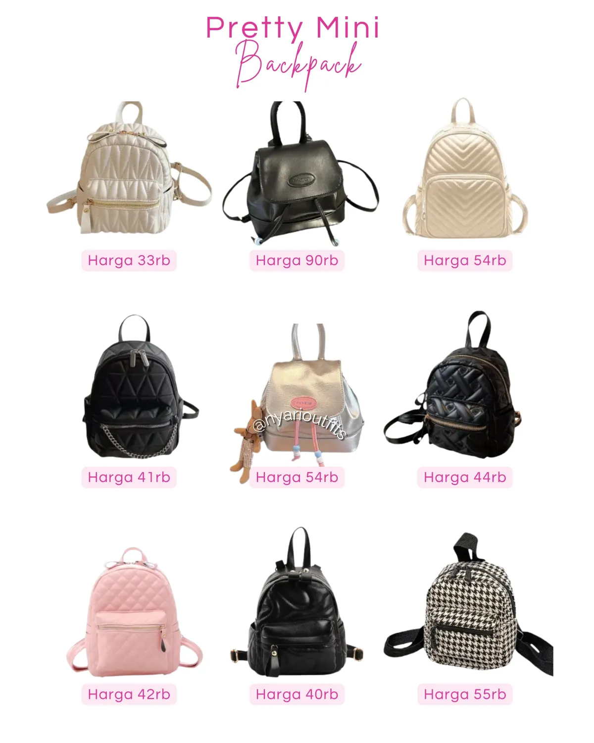 tas - mini backpack