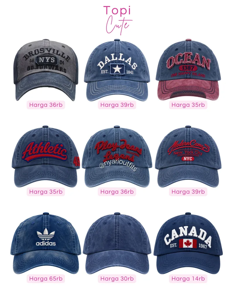 topi - topi biru