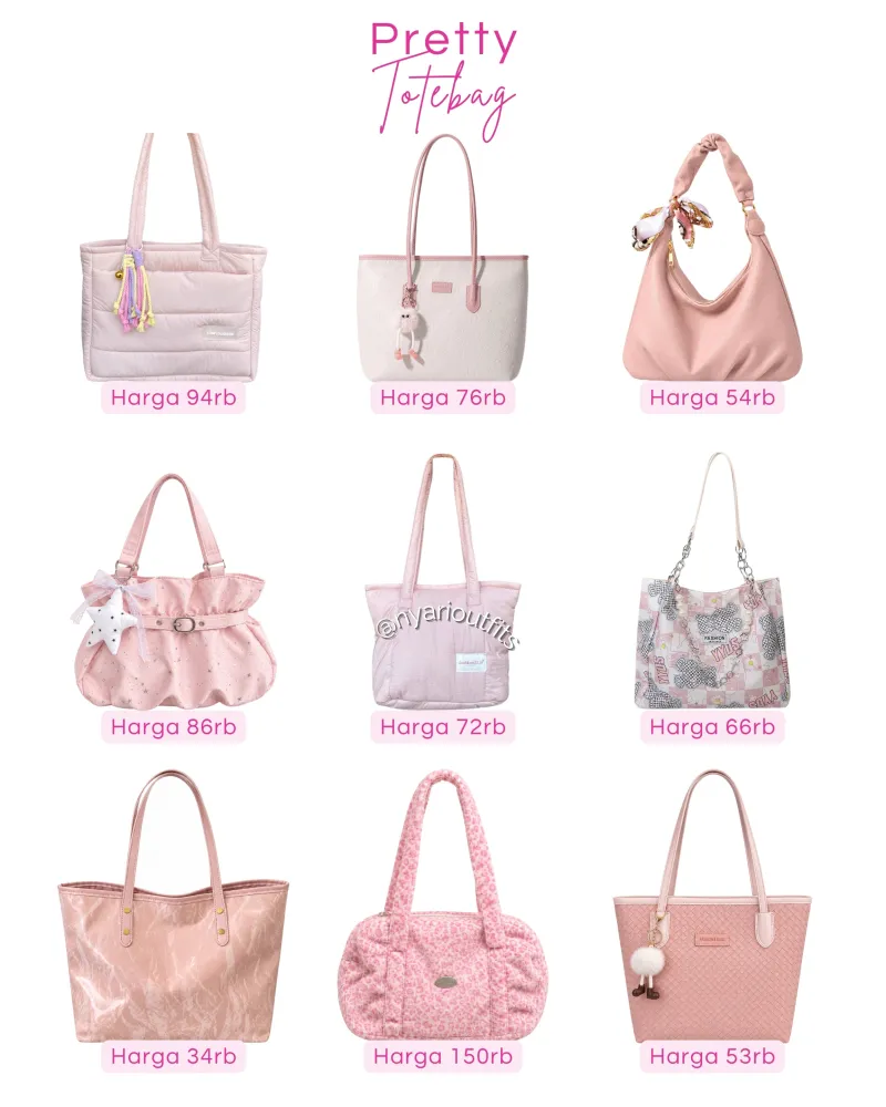 totebag - totebag pink