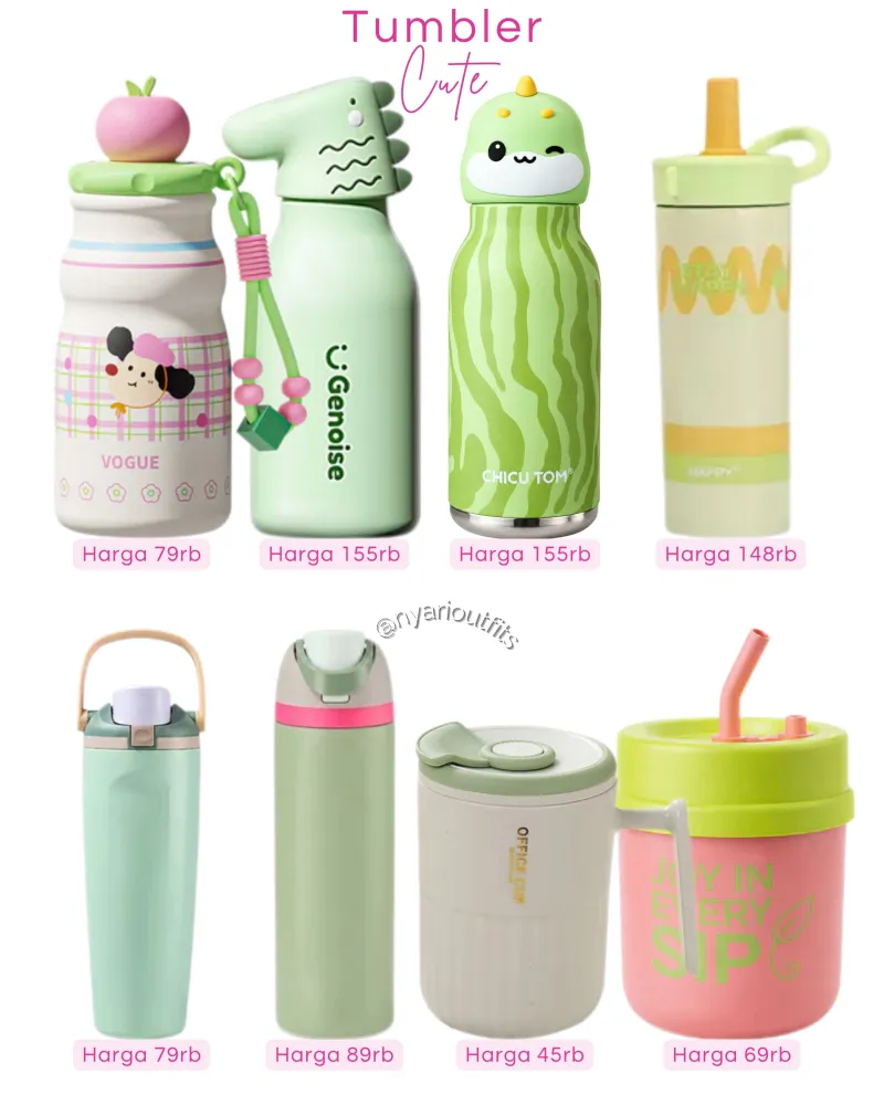 tumbler - tumbler hijau