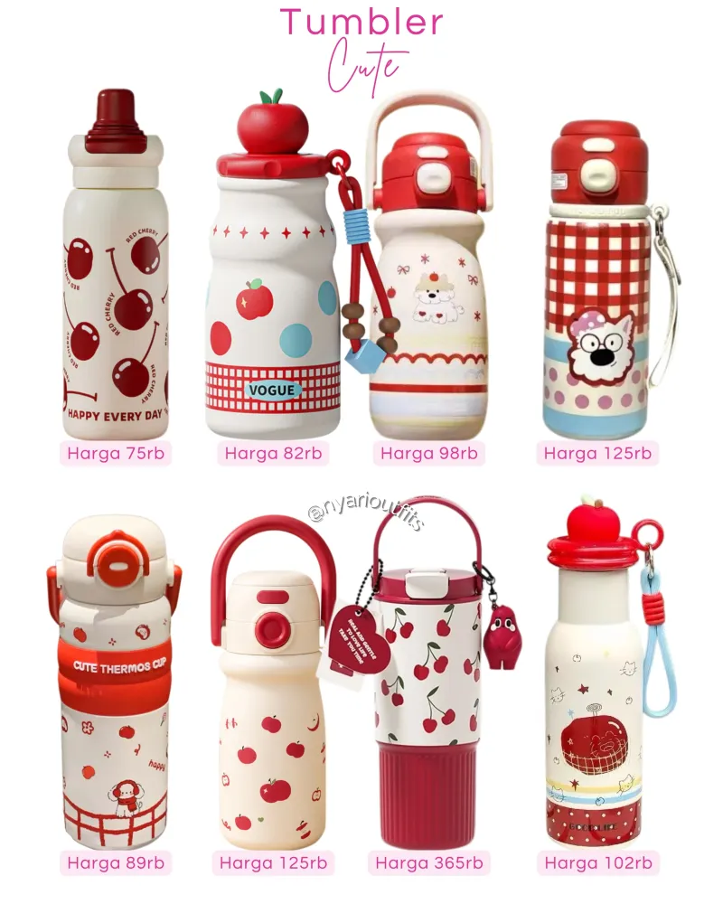 tumbler - tumbler merah