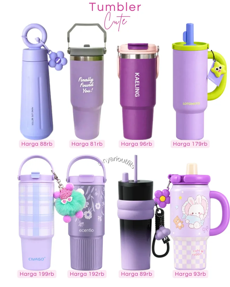 tumbler - tumbler ungu