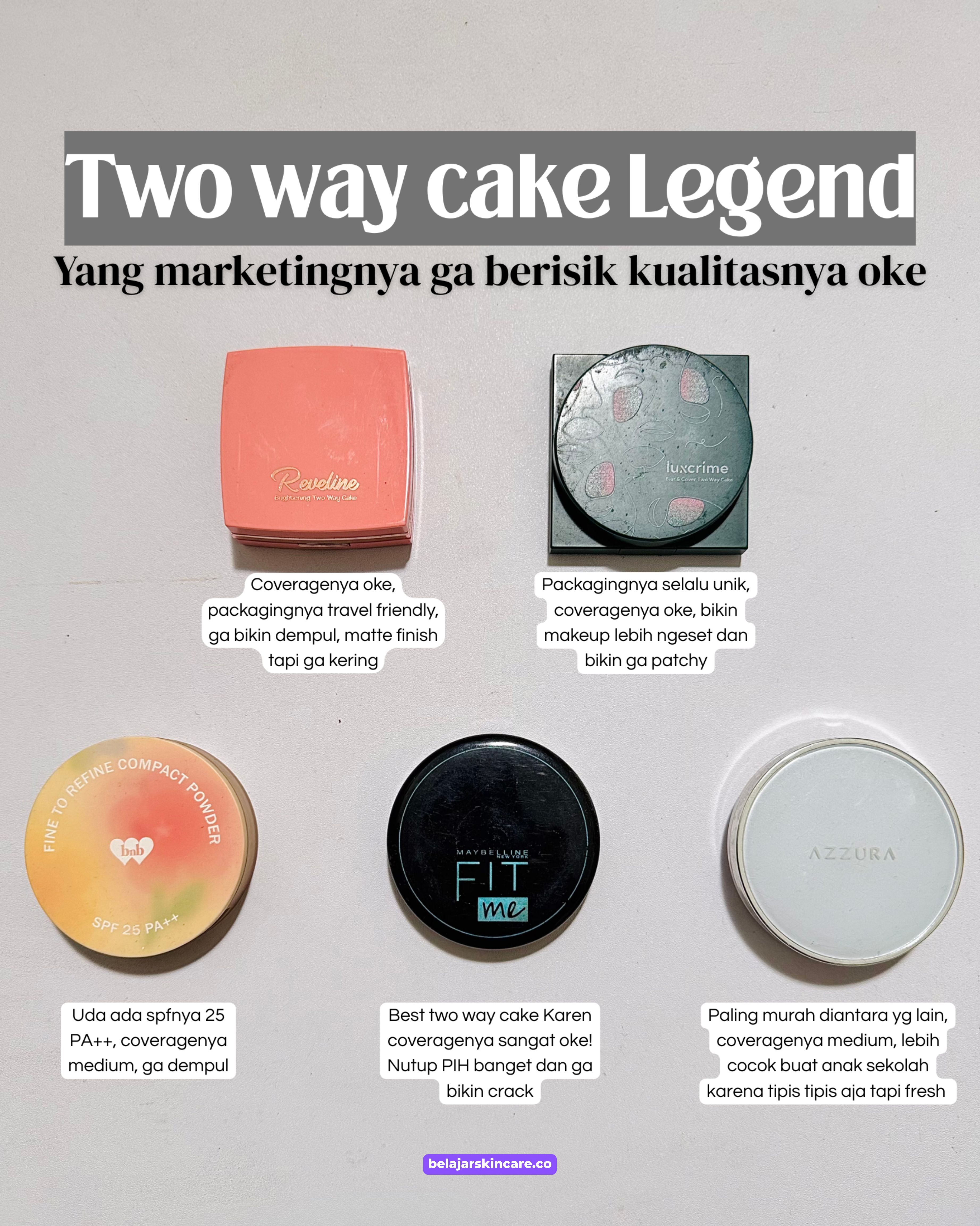 TWO WAY CAKE LEGEND YG MARKETINGNYA GA BERISIK KUALITAS OKE 💯✨