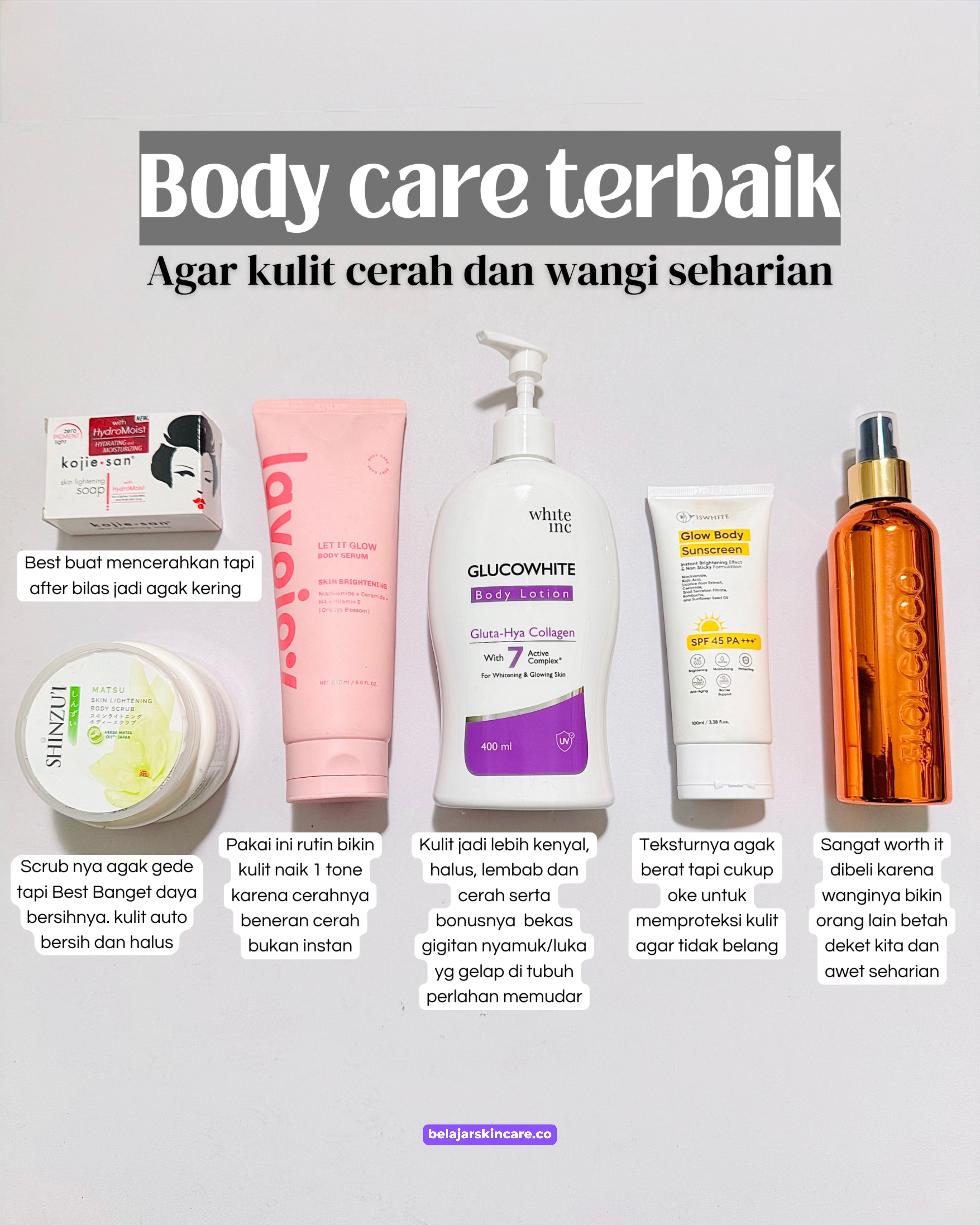 BODYCARE BIAR NGGA BAU PAS NGEDATE SAMA DOI 😭, KULIT CERAH DAN WANGI SEHARIAN ✨